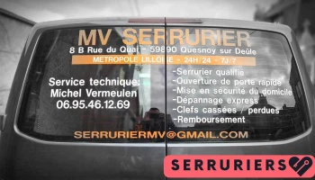 Mv Serrurier - 59890 Quesnoy-Sur-Deûle