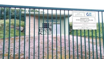 Réservoir d'eau d'Echenoz la Méline - France