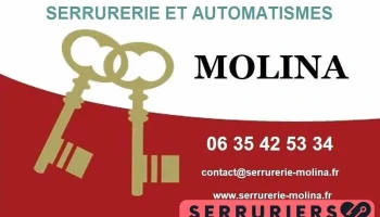 Serrurerie et automatismes Molina - Serrurier et dépannage - Réparation et installation de portails automatiques - France
