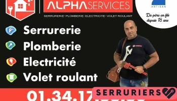 🥇Alpha Services Plombier Serrurier Eaubonne - Eaubonne