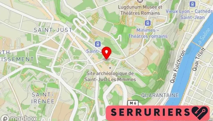 Acces Fermetures   Artisan Serrurier Carte - Lyon