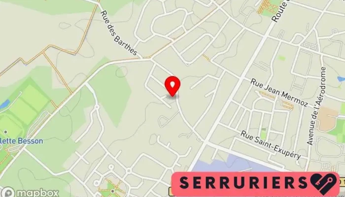 carte de ACQS DEPANN SERVICES Serrurier, Plombier à Dax
