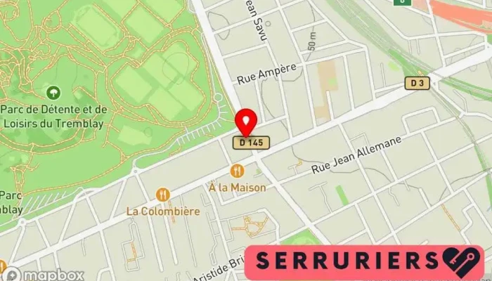 carte de Action Rapide Securite Serrurier, Vitrerie - miroiterie à Champigny-sur-Marne