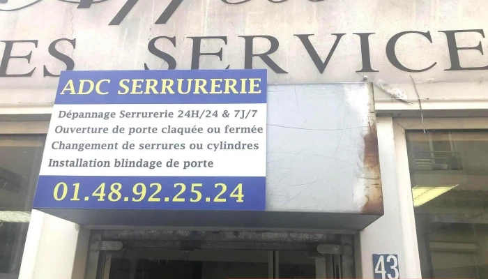 Adc Serrurerie -  Exterieur - Choisy-le-roi