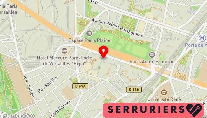 Aed Serrurerie -  Carte - Vanves
