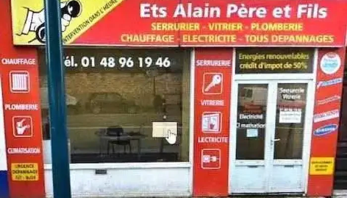 Alain Pere Et Fils Serrurier Vitrier -  Exterieur - Pantin