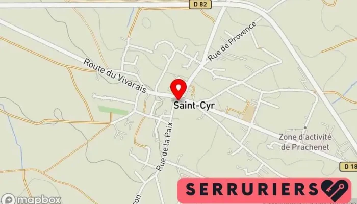 Allo Serrurier Ardechois Asa Carte - Saint-cyr