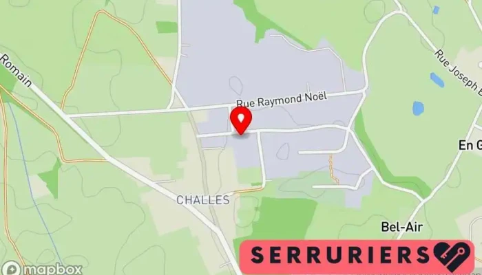 Amb Serrurier -  Carte - Saint-didier-sur-chalaronne