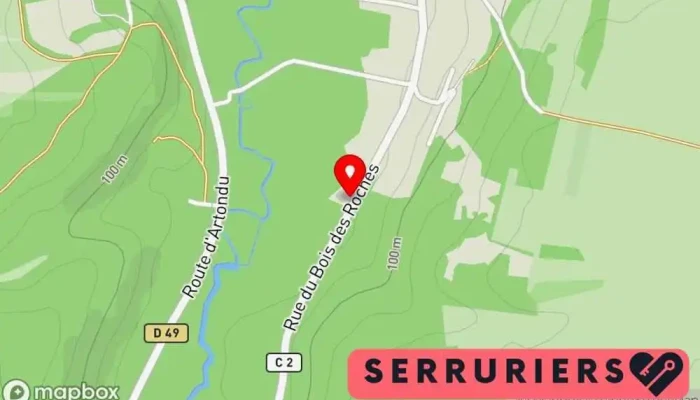 carte de Answers Serrurerie Serrurier, Service de serrurerie d'urgence, Vitrerie - miroiterie à Ormoy-la-Rivière