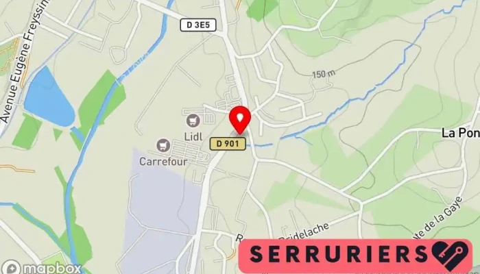 carte de ASC Artisan Serrurier Corrézien Serrurier à Objat