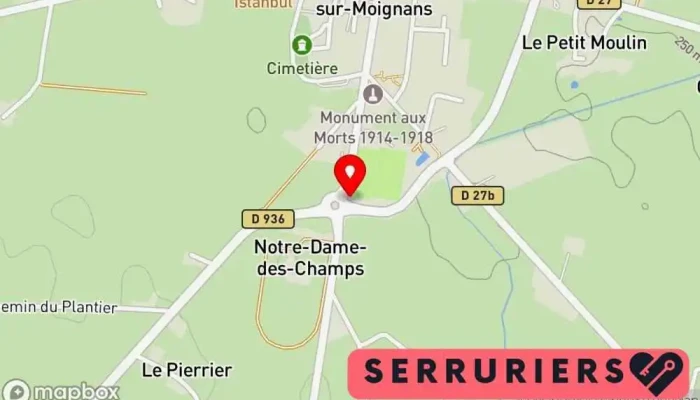 Asfp -  Carte - Saint-trivier-sur-moignans