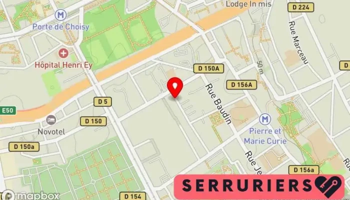 carte de Barbier Serrurier Ivry-sur-Seine Serrurier, Service de serrurerie d'urgence à Ivry-sur-Seine