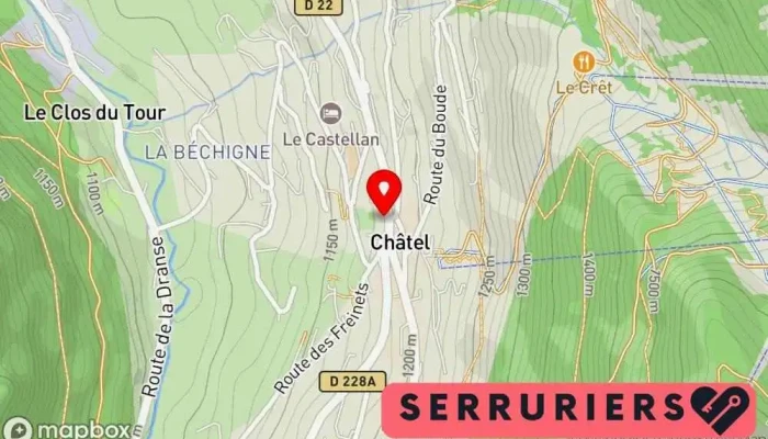 Benand Gilles -  Carte - Châtel