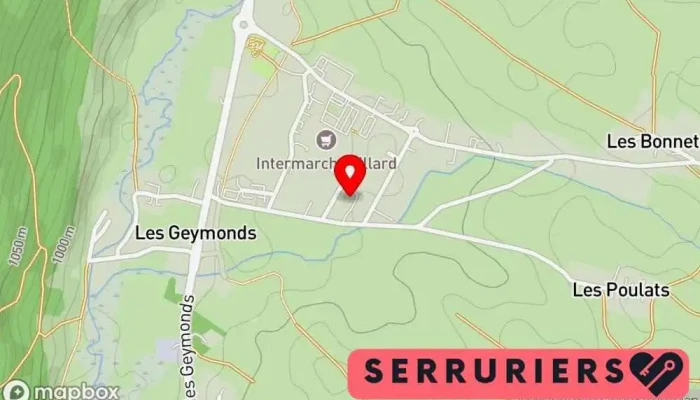 Bonnard Freres Serrurerie Carte - Villard-de-lans