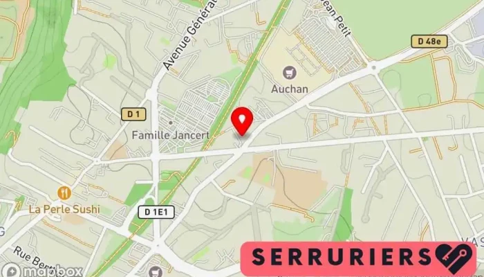 Bourret Devillers Serrurerie -  Carte - Caluire-et-cuire