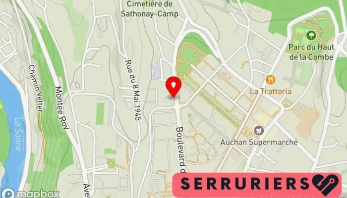 Ceccoli Serrurerie -  Vitrerie Carte - Sathonay-camp