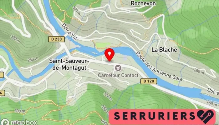 Chaudronnerie Orgerit Sarl -  Carte - Saint-sauveur-de-montagut
