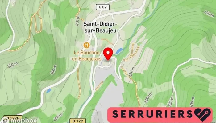 Ckmetal -  Carte - Saint-didier-sur-beaujeu