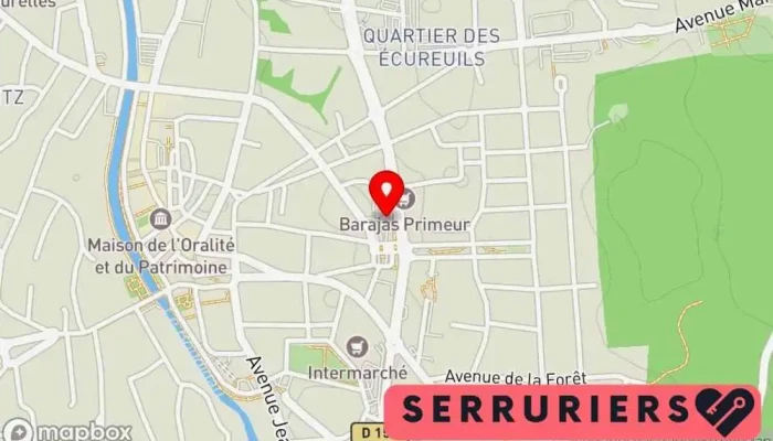 carte de Cles Minute Serrurier à Capbreton