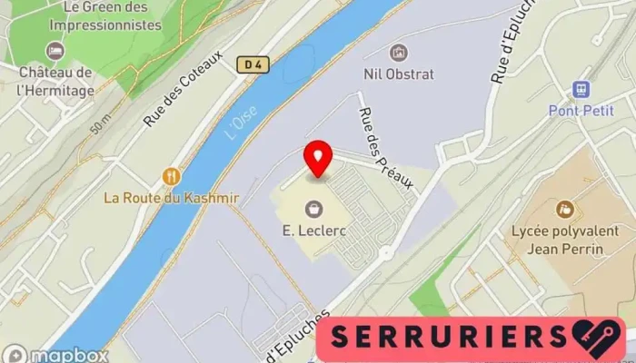 Cles Services Carte - Saint-ouen-l'aumône
