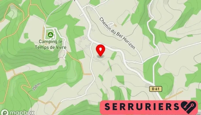 carte de Constructions Métalliques Bosche SARL Serrurier à Salignac-Eyvigues