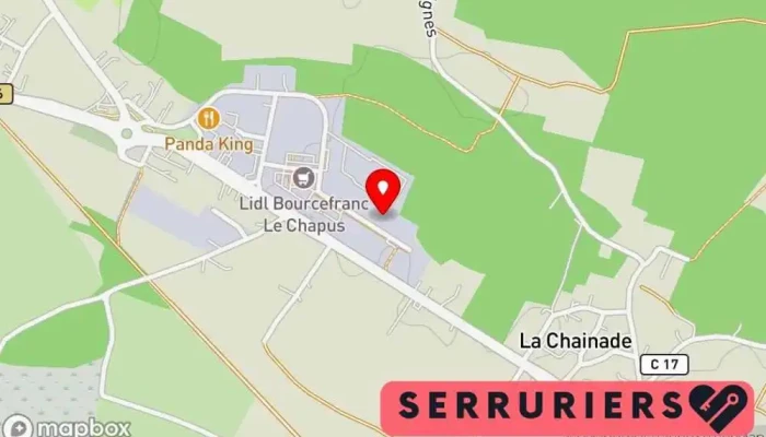 carte de Cordonnerie multiservices Cordonnier à Bourcefranc-le-Chapus