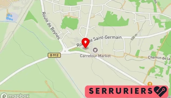 Cordonnerie Serrurerie Du Pontel -  Carte - Villiers-saint-frédéric