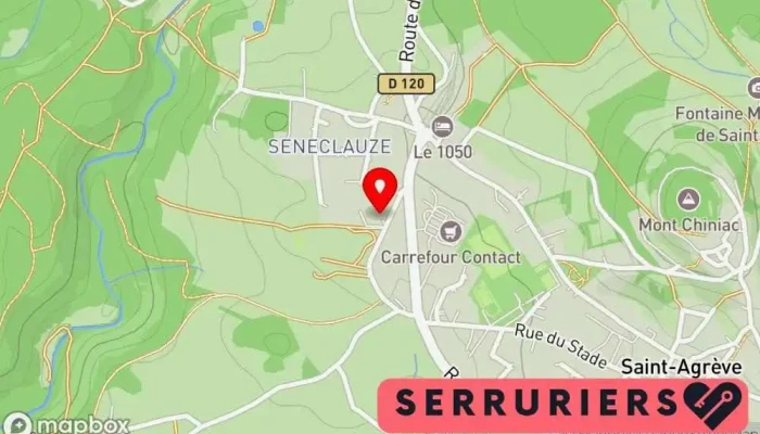 Courtial Claude Soudure Portail -  Carte - Saint-agrève