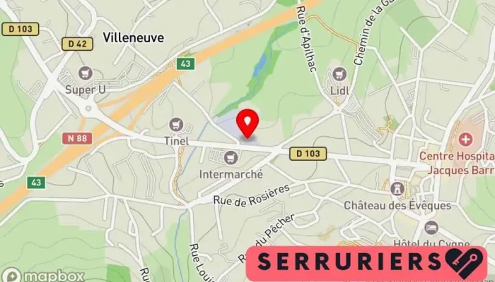 Crm -  Carte - Yssingeaux