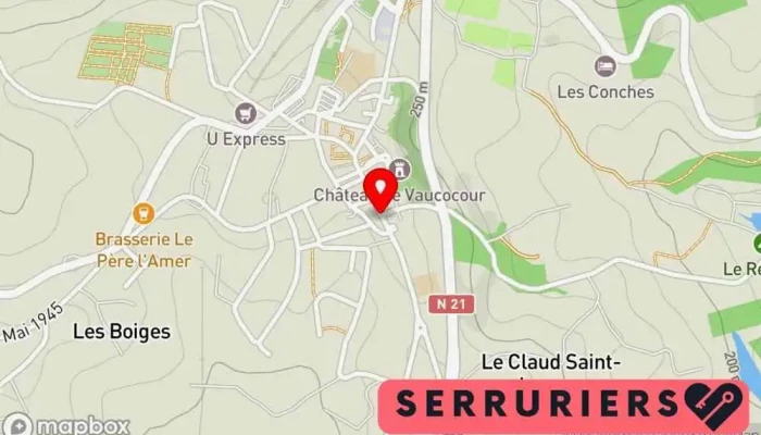 carte de Dausse Serge Cordonnier à Thiviers