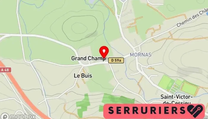 Decombe Metallerie Carte - Saint-victor-de-cessieu