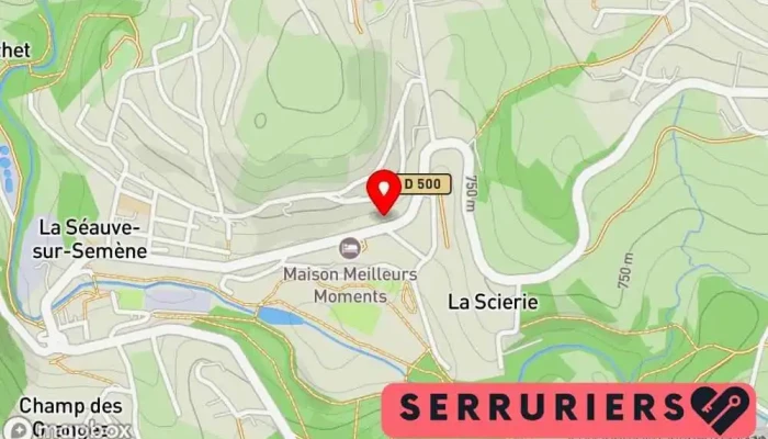 Demars Crepet Serrurerie Chaudronnerie -  Carte - La Séauve-sur-semène