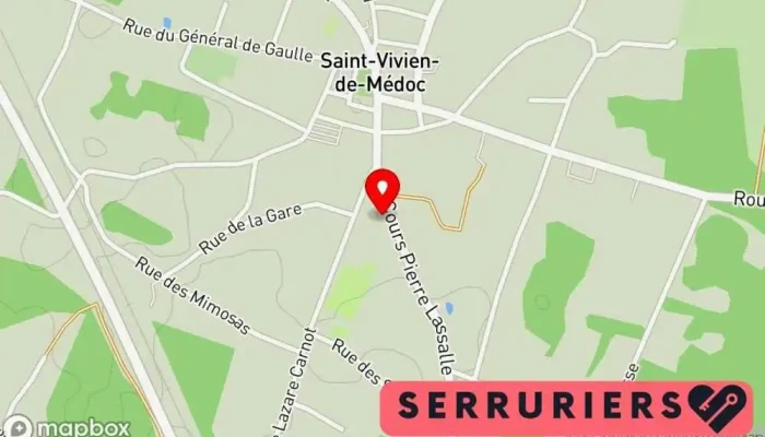 carte de Distri services médoc Service de reproduction de clés à Saint-Vivien-de-Médoc