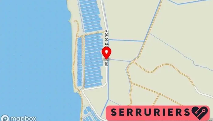 carte de Earl Bris Bernard Et Fils Sebastien Ferme d'aquaculture à Port-des-Barques