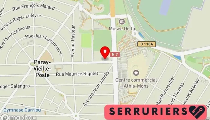 Entreprise Bellot -  Carte - Paray-vieille-poste