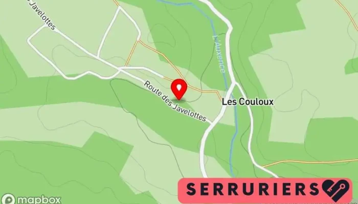 carte de ER Serrurerie Serrurier à Donnemarie-Dontilly
