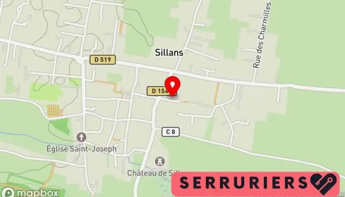 Es2m -  Carte - Sillans