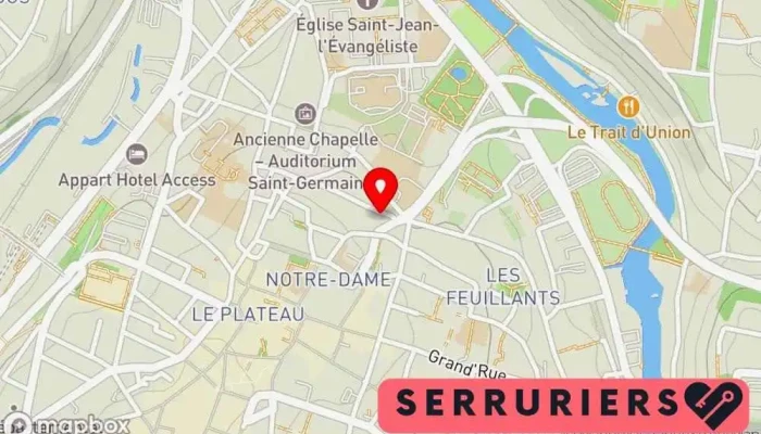 carte de Faucher 3M Serrurier à Poitiers