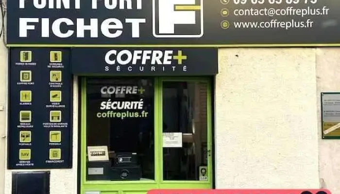 Fichet Bourgoin -    Porte Blindee   Coffre Fort   Serrure De Defense Exterieur - Bourgoin-jallieu