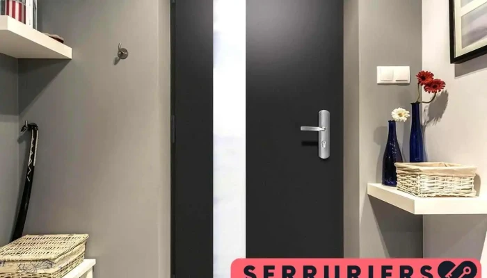 Fichet Bourgoin -    Porte Blindee   Coffre Fort   Serrure De Defense Interieur - Bourgoin-jallieu