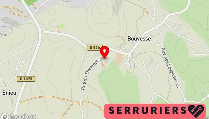 Fk Service Serrureriemenuiserie Carte - Bouvesse-quirieu