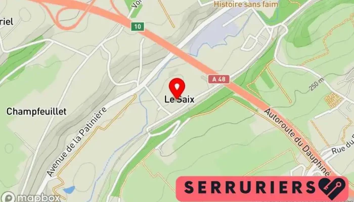 Garcin Serrurerie Metallerie Carte - Saint-jean-de-moirans