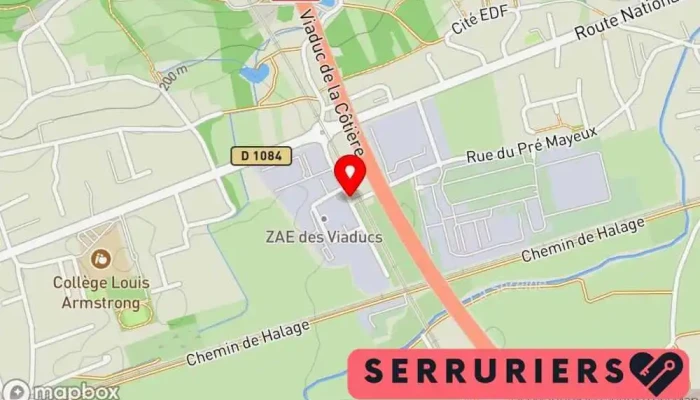 Gls Concept Serrurier Metallierpose De Serrure Carte - La Boisse