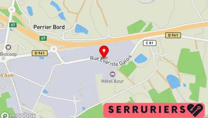 carte de Goursaud Père et Fils SARL  à Saint-Junien