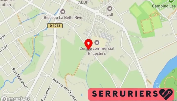 Grange Metallerie Serrurerie Carte - Bellerive-sur-allier