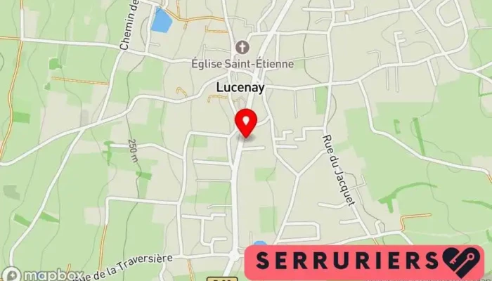 Guerin Metal -  Carte - Lucenay
