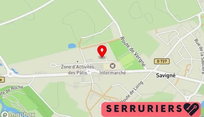 carte de Guimbretière Benoit Atelier de métallerie à Savigné