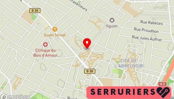 carte de iserrurier Serrurier à Bobigny