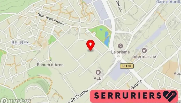 Izoulet Patrick Sarl -  Carte - Aurillac