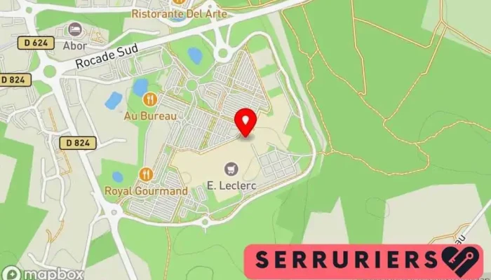 carte de KIS SERVICES MINUTES Cordonnier, Graveur, Service de reproduction de clés, Imprimeur, Boutique de tampons en caoutchouc à Saint-Pierre-du-Mont